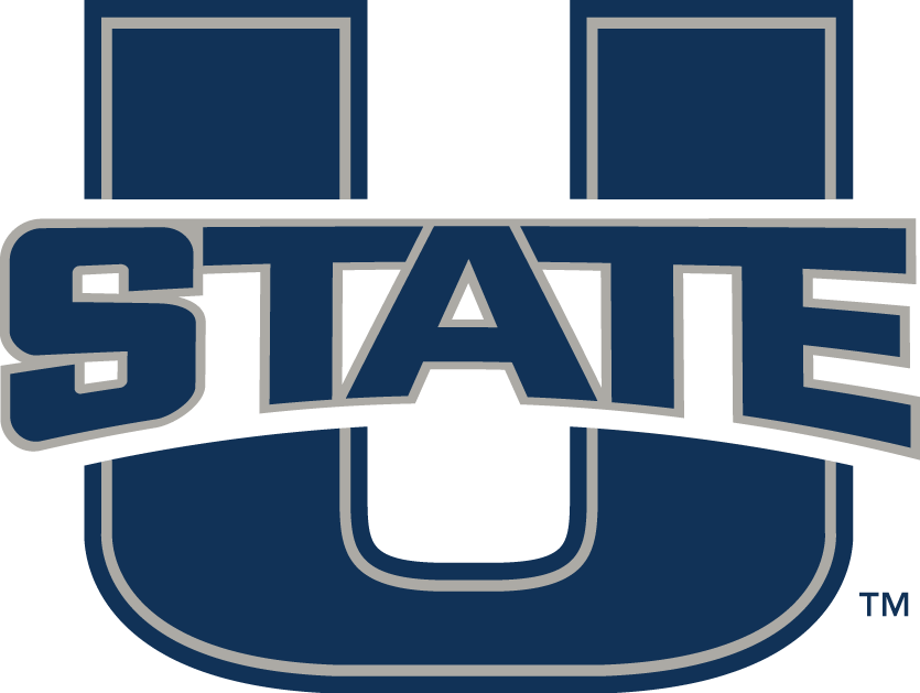 Utah State Aggies 2012-Pres Primary Logo iron on transfers for T-shirts...